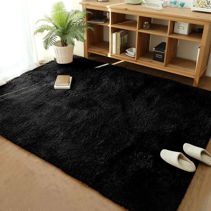 180 X 100 Cm Floor Rug Polyester Acrylic Plush Mat for Living Room Plush Rug Children Bed Room Fluffy Floor Carpets