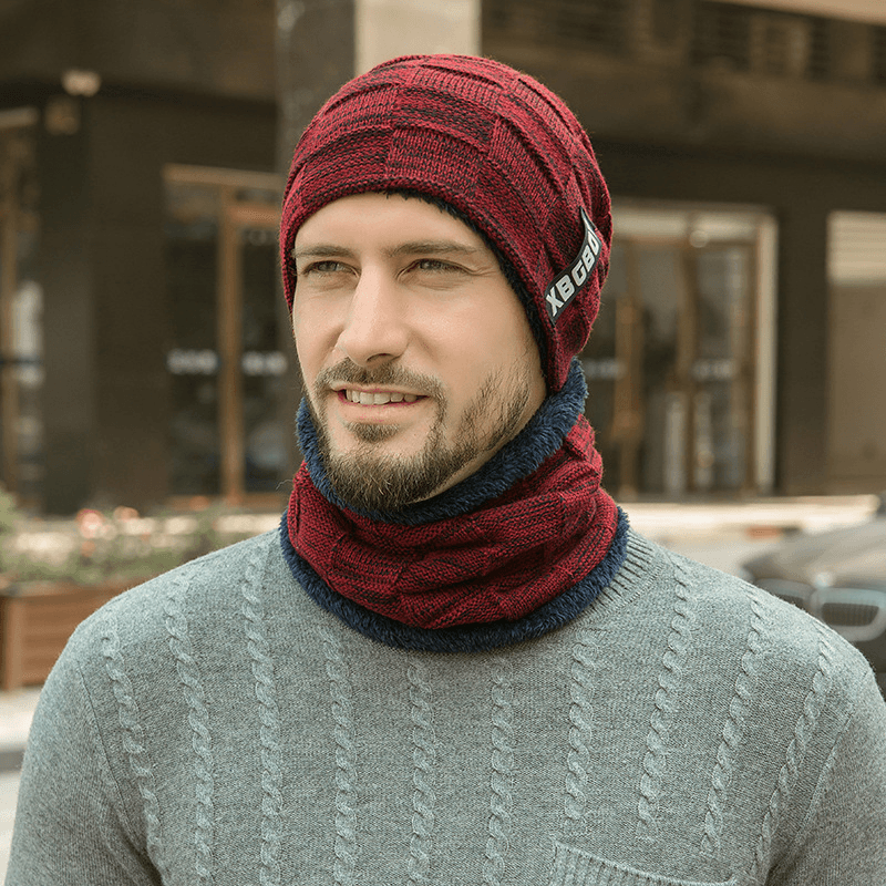 Autumn and Winter Men'S Fashion Knitted Hat