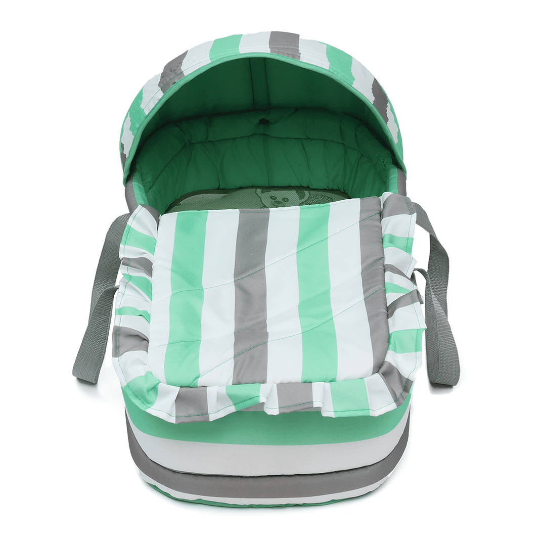 Portable Newborn Baby Infant Moses Basket Bed Baby Cradle Bassinet Travel Comfortable