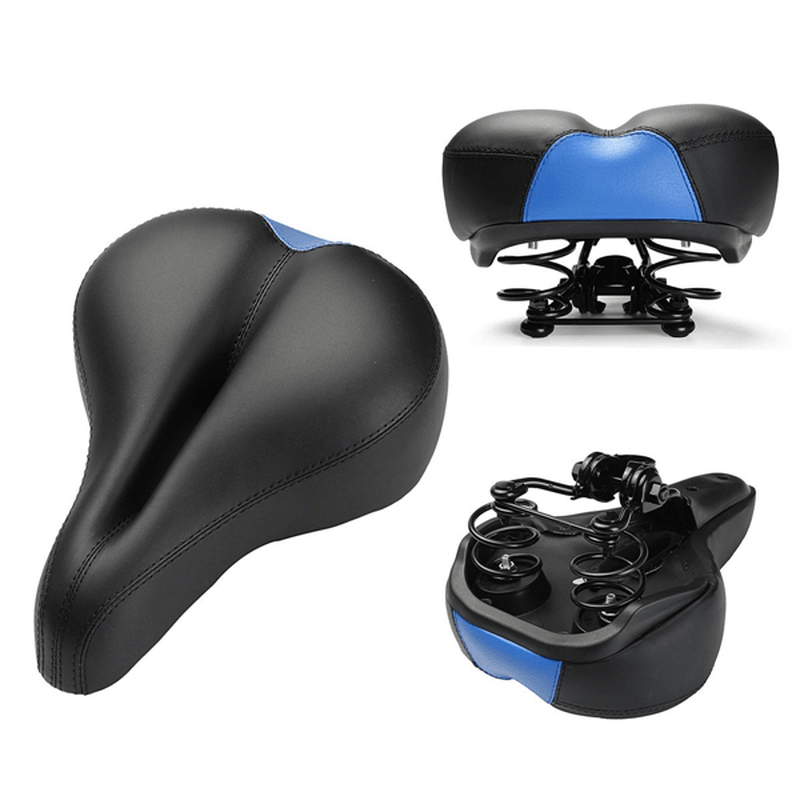 Wide Comfort Pad Cushion Saddle Seat Cover for MTB Mountain Bike Bicycle - MRSLM