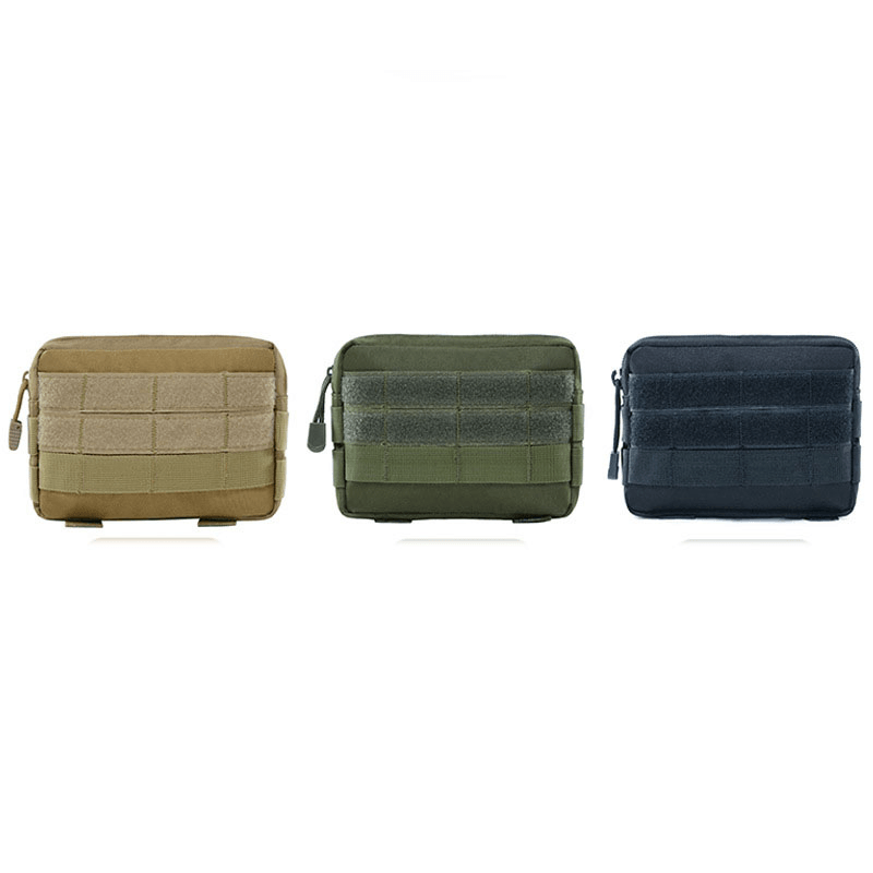 BL118 Waterproof Oxford Fabric Bag Military Tactical Molle Waist Bag Utility Pouch Emergency Pocket Bag