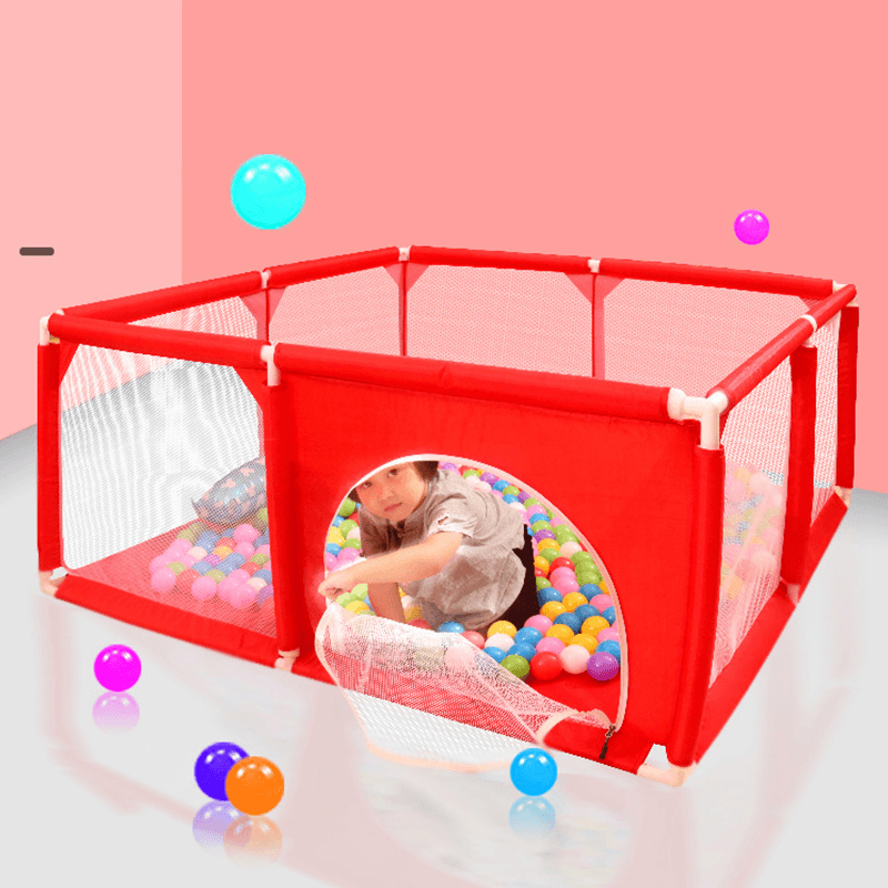 150Cm Baby Playpen Children Fence Play Yard Foldable Baby Safety Game Tent - MRSLM