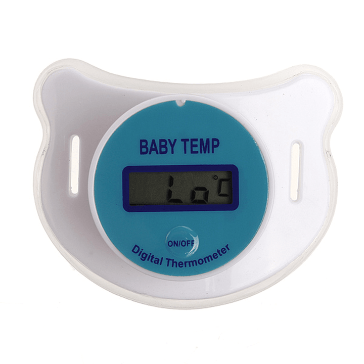 Vvcare KFT-21 LCD Baby Infant Nipple Pacifier Mouth Thermometer Portable Baby Celsius Thermometer Soother Soft Baby Kids Health Fever Care