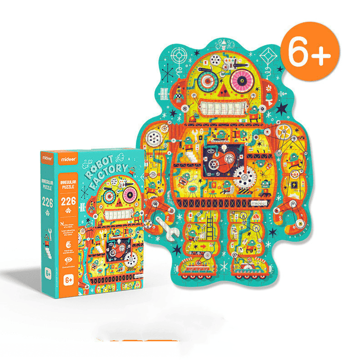 3D Three-Dimensional Robot Puzzle High Difficulty Children'S Adult Toys