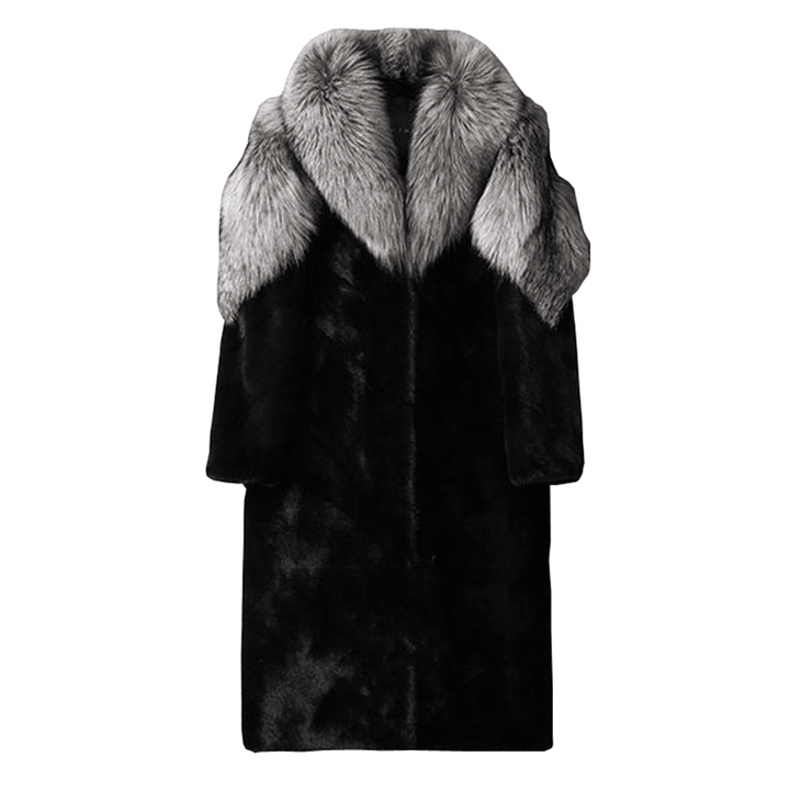 Men'S Fur Jacket Mink Thermal Top