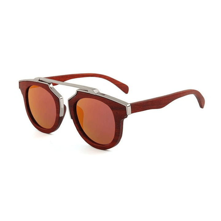 Explosion Style All Bamboo and Wood Polarized Sunglasses