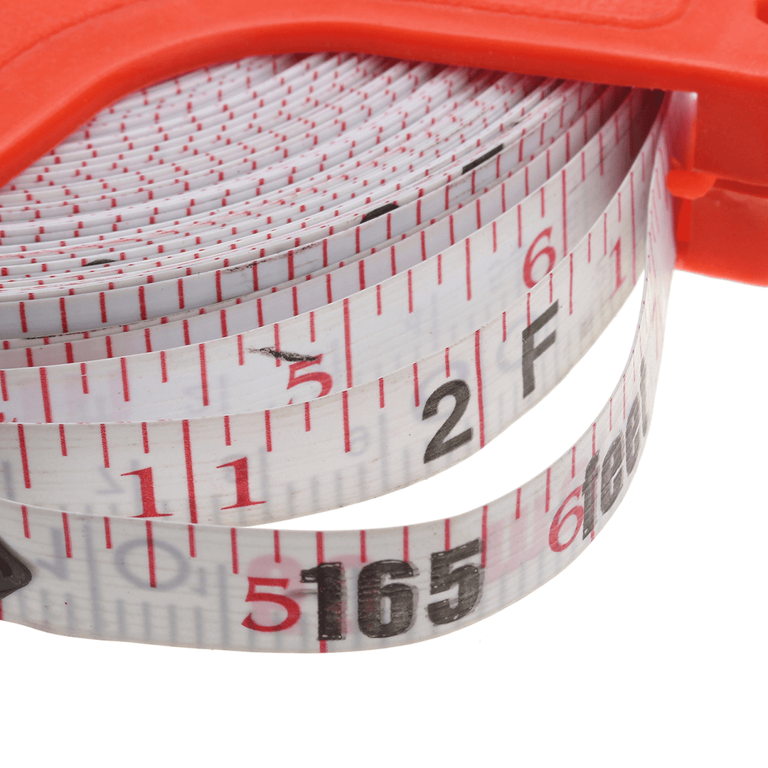 Tape Measure 30M 50M 100M Fiberglass Open Reel Measuring Metric Imperial Tool