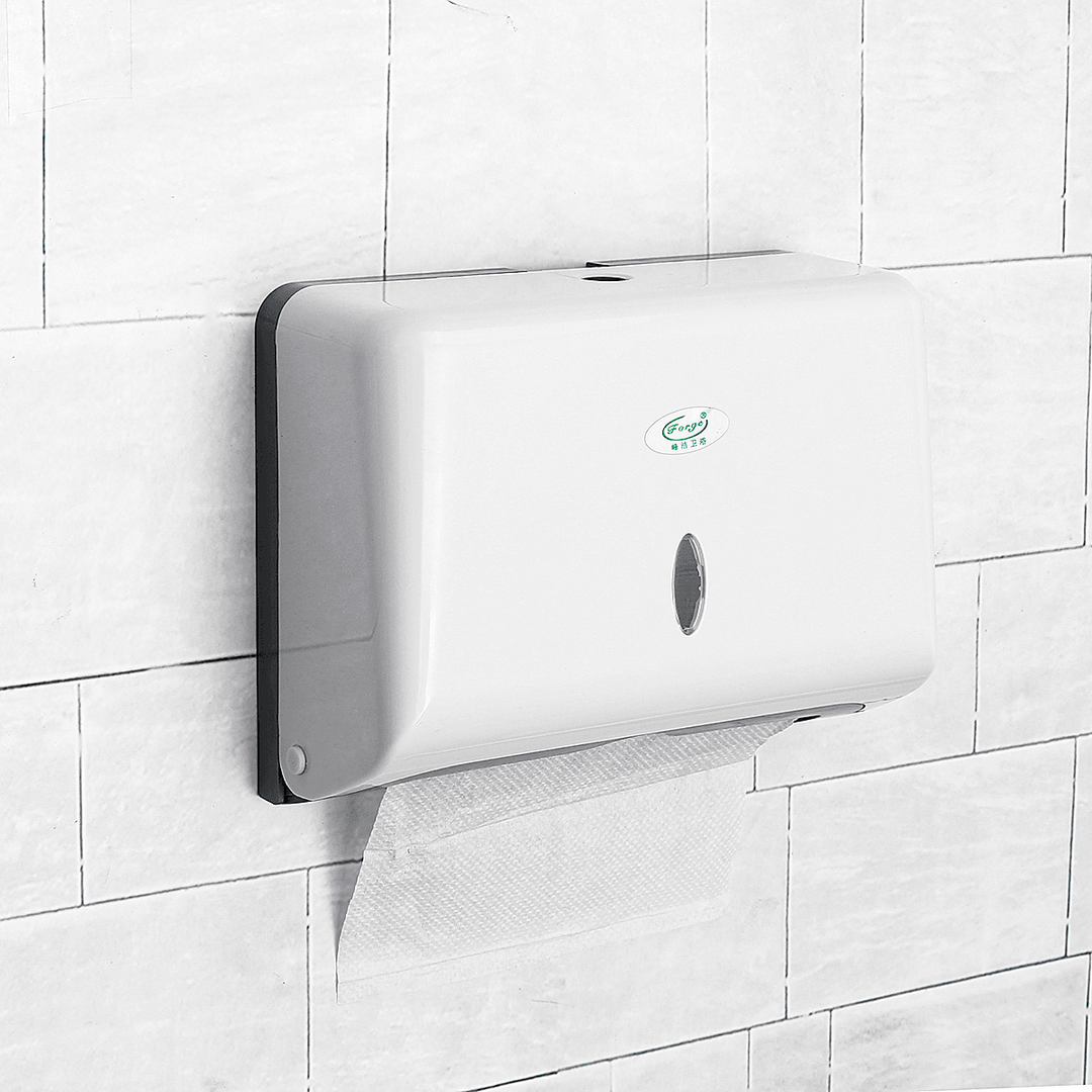 Wall Mounted Toilet Hand Paper Towel Dispenser Tissue Box Holder Bathroom Kit