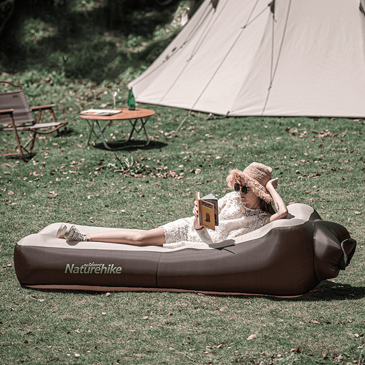 Naturehike Mat Outdoor Camping Inflatable Mattress Ultralight Air Bed Portable Tent Sleeping Pad Camp Moisture-Proof Pad