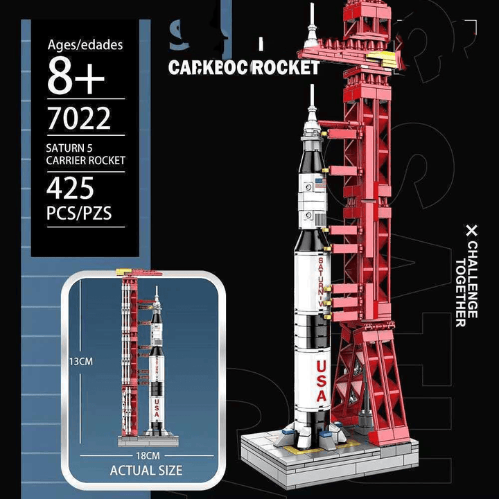 Launch Bracket for DK7022 Mini Saturn V Rocket Model