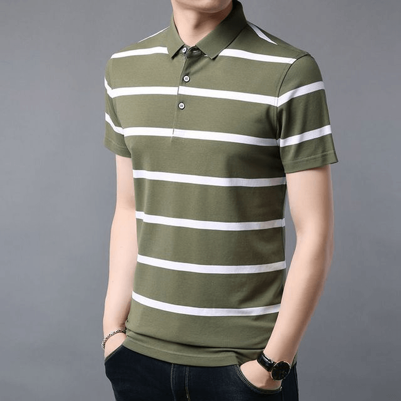 Summer Mens Short-Sleeved T-Shirts - MRSLM