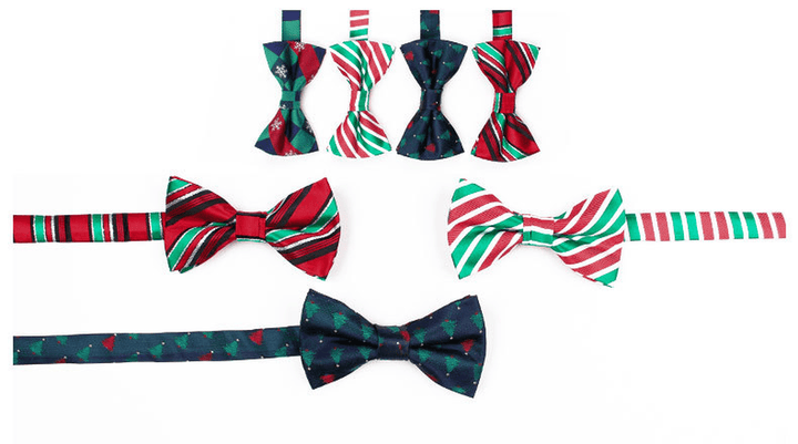 Fashion Casual Men'S Polyester Jacquard Bow Tie