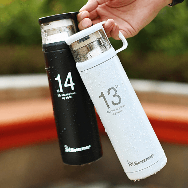 1314 Lovers Cup Stainless Steel Vacuum Flask Thermos Cup Portable Travel Mug