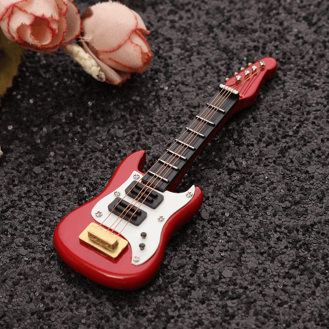 1/12 Scale Dollhouse Miniature Guitar Accessories Instrument DIY Part for Dollhouse