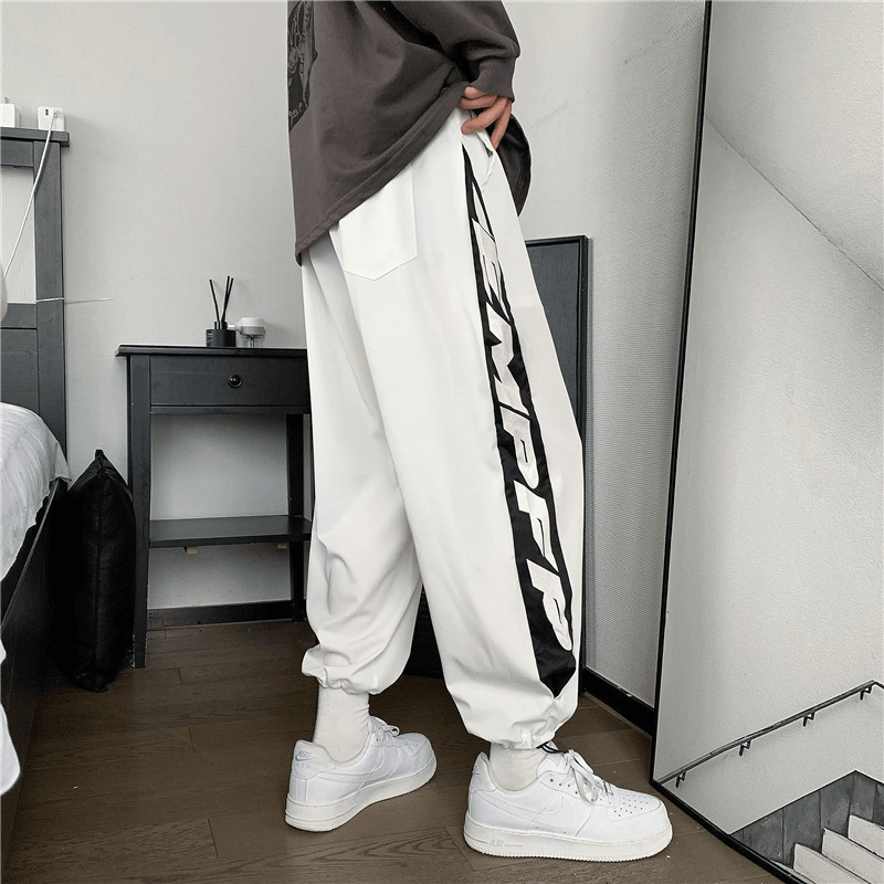 Autumn Cropped Trousers Men'S Fashion Brand Trousers