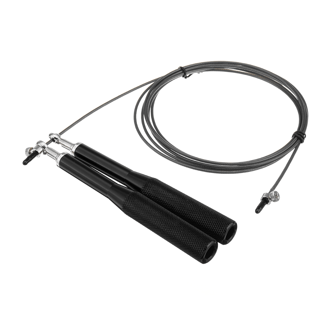 2.8M Skipping Fitness Exercise Rope Jumping Steel Cable Speed Rope