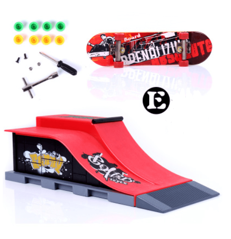 Fashion Children'S Finger Skateboard Props Alloy