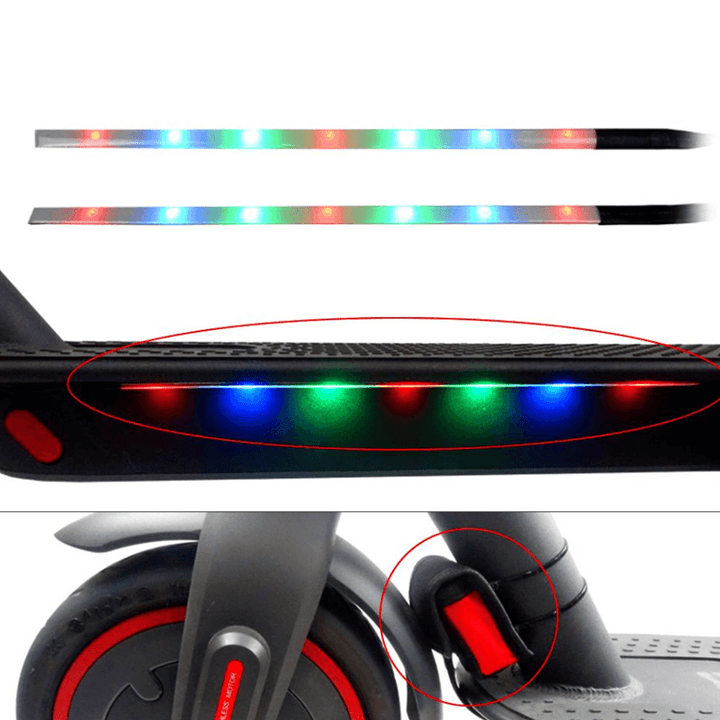 BIKIGHT Colorful Strip Light for M365 / Pro Electric Scooter 3 Modes Scooter Chassis Light Night LED Strip Light