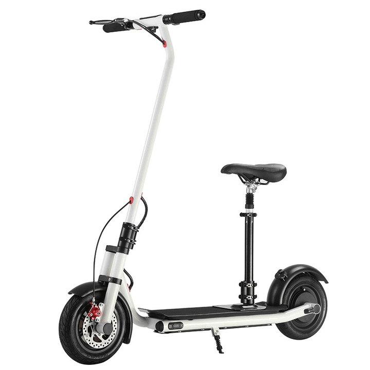 NEXTDRIVE N-7 300W 36V 7.8Ah Foldable Electric Scooter Vehicle with Saddle for Adults/Kids 26 Km/H Max Speed 22Km Mileage