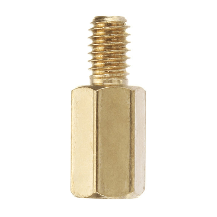 Suleve™ M4BH1 100Pcs M4 Male-Female Brass Hex Standoffs Support Spacer Pillar Screw for PCB Board