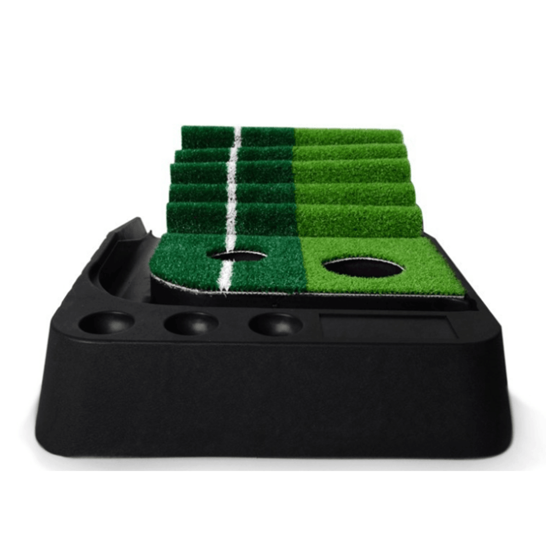 2.5M Golf Practice Mat Golf Training Grass Mat Thick Smooth Putting Pad Outdoor Garden Office