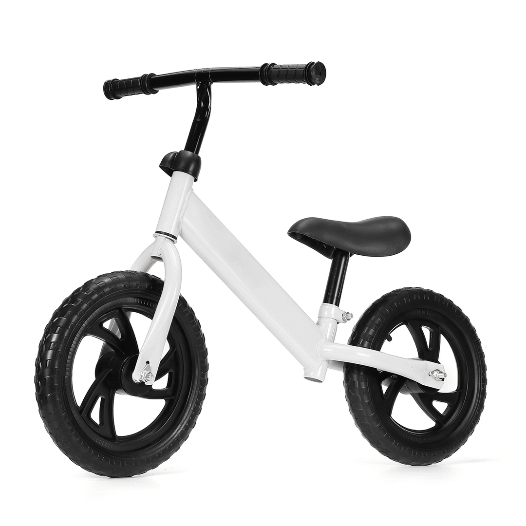 12Inch Kids Toddler No Pedal Balance Bike Adjustable Seat Walking Training Bicycle Kids Christmas Gift - MRSLM