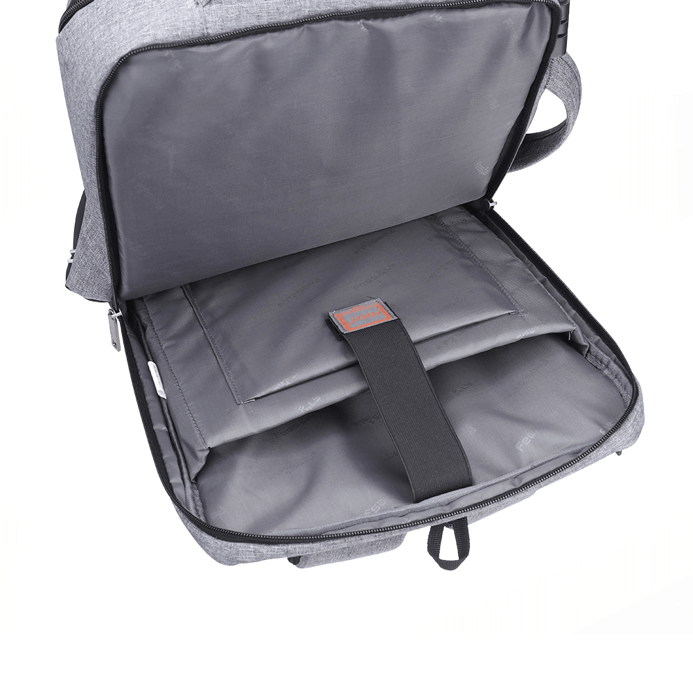 35L USB Backpack 15.6Inch Laptop Bag Waterproof Anti-Theft Lock Travel Business School Bag