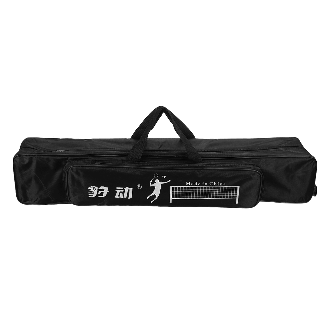 510X72-155Cm Adjustable Badminton Net Folding Volleyball Tennis Badminton Net Frame Bracket Support Sports Accessories with Storage Bag