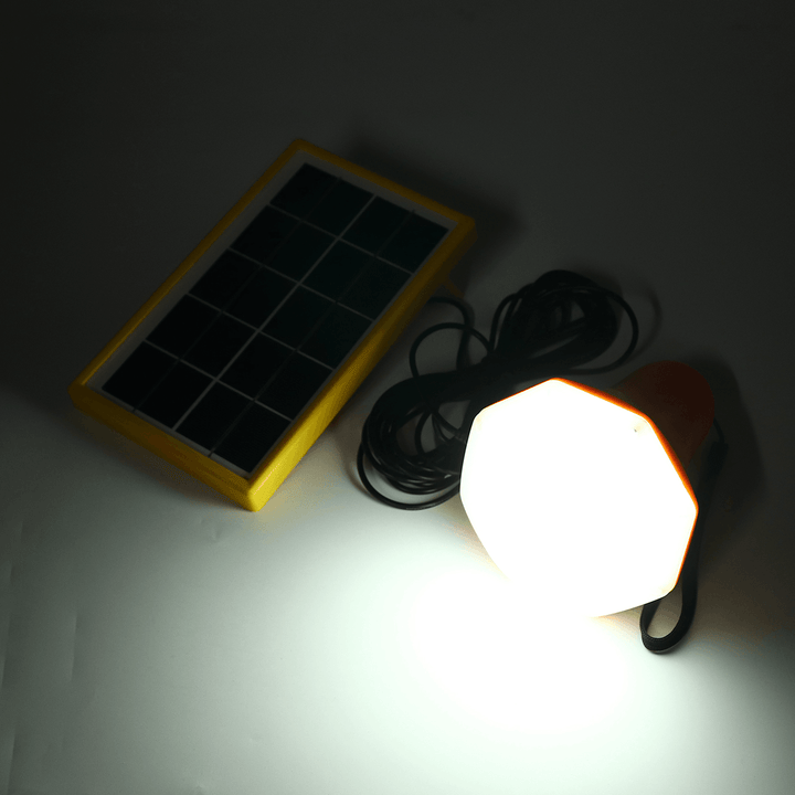 200LM Solar Panel Bulb Power 5 Modes DC Lighting System Kits Emergency Generator with Remote Control Outdoor Camping