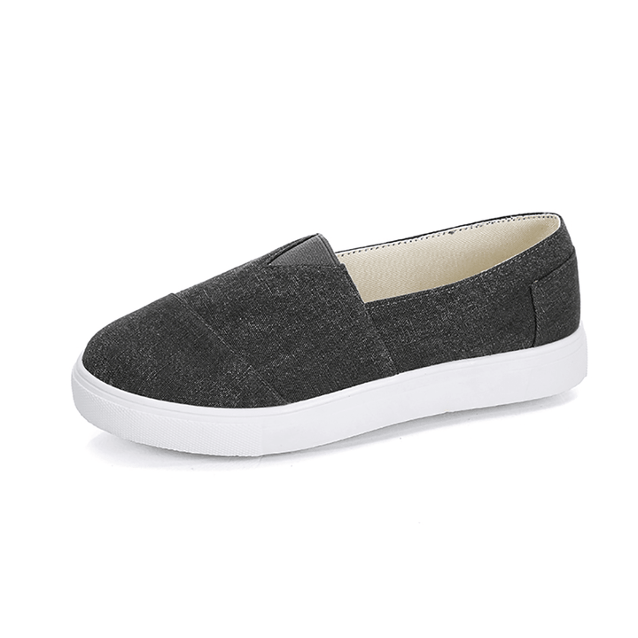 Solid Color Slip on Loafers - MRSLM