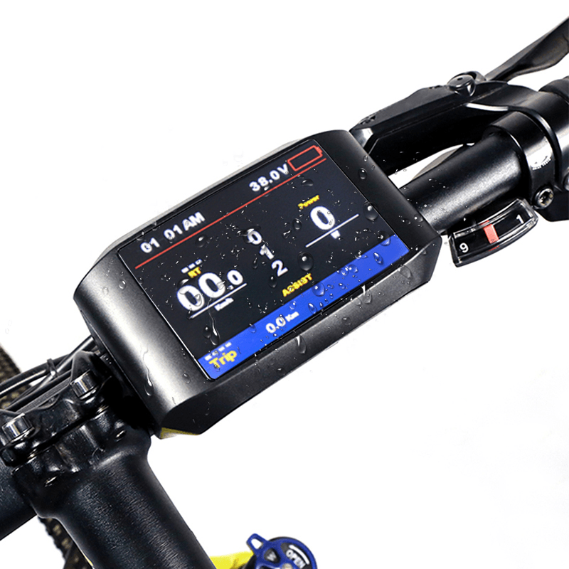 BAFANG 750C 3.2Inch IPS HD Electric Bike Motor Meter LCD Digital Mileage Time Speed Display for BBS01 BBS02 BBSHD