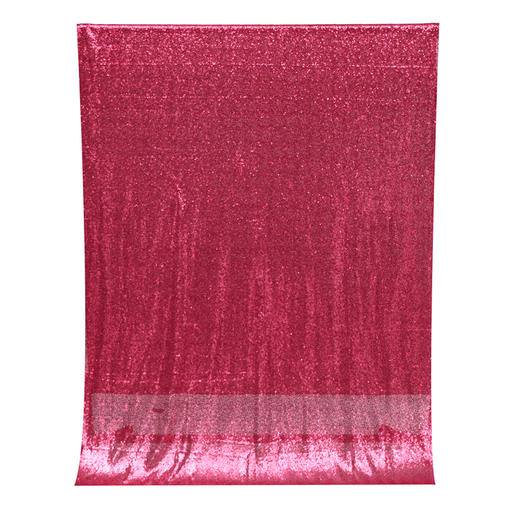 300X130Cm Sparkle Sequin Table Cloth Curtain for Valentine'S Day Weeding Decorations - MRSLM