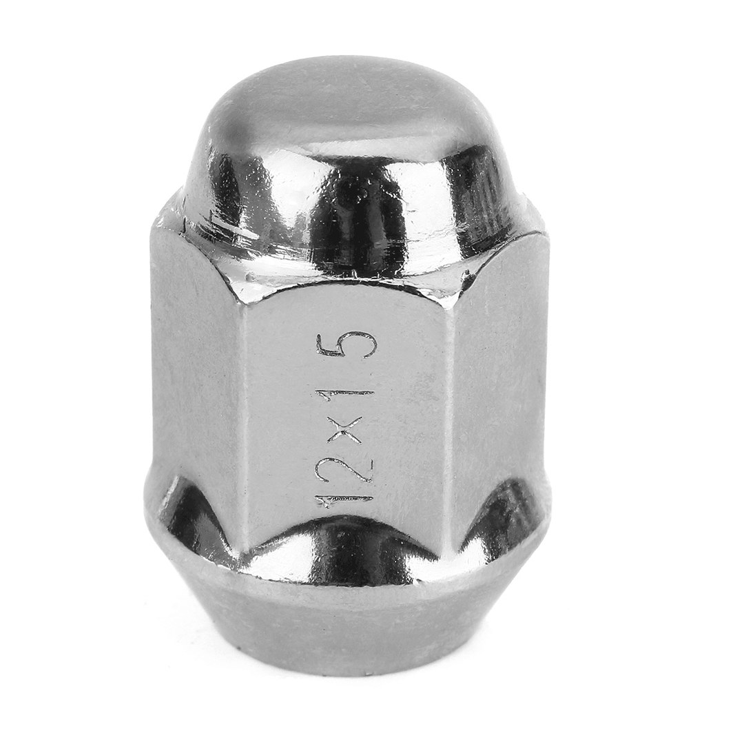 21Pcs M12X1.5Mm Locking Wheel Lock Nuts 60 Degree Tapered Security Bolts Key for Ford