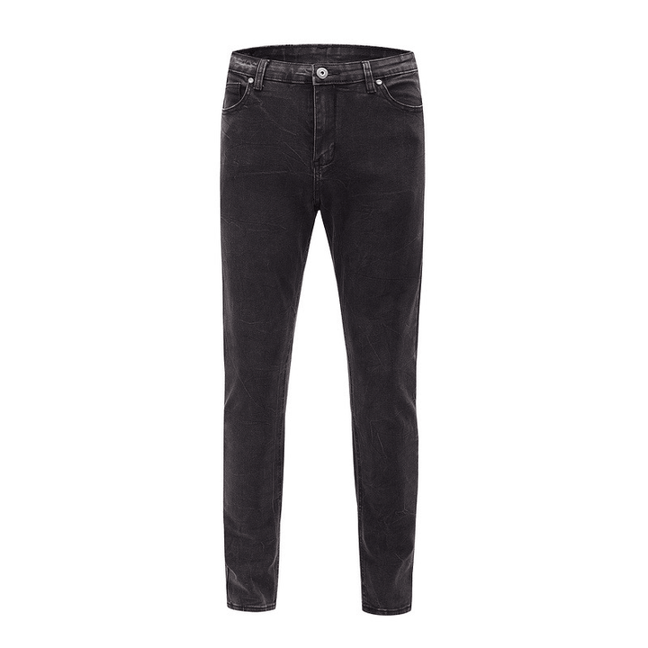 Snowflake Washed Slim-Fit Jeans