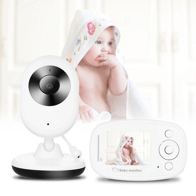 SP820 2.4 Inch Wireless Baby Monitor Security Camera Two-Way Audio IR Night Vision Camera with Temperature Monitoring