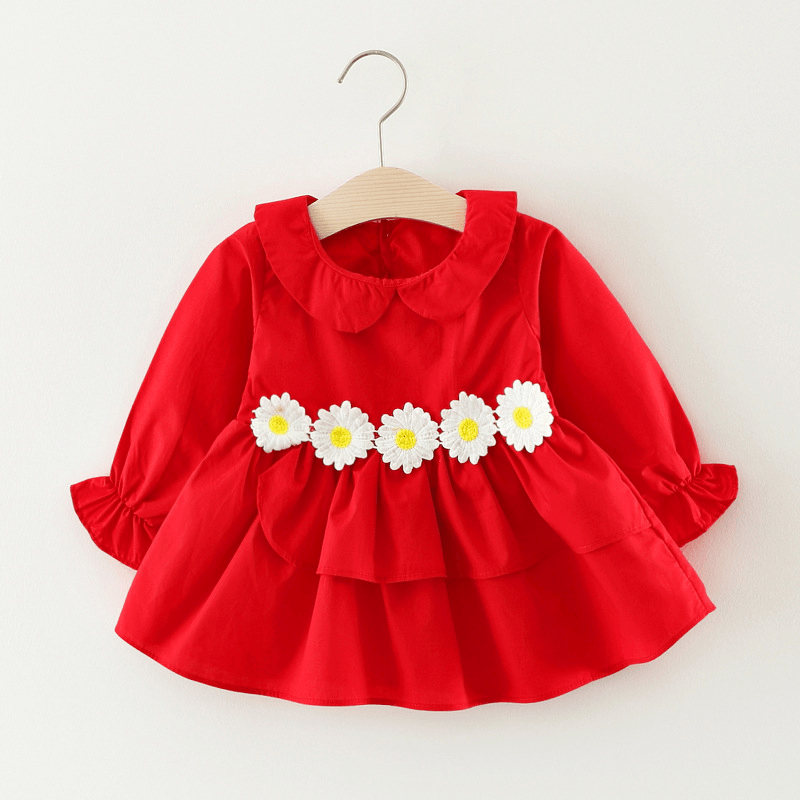 The New Girl Dresses Wholesale Wholesale Autumn Baby Wear Long Sleeved Dress Princess Dress Taobao Consignment - MRSLM