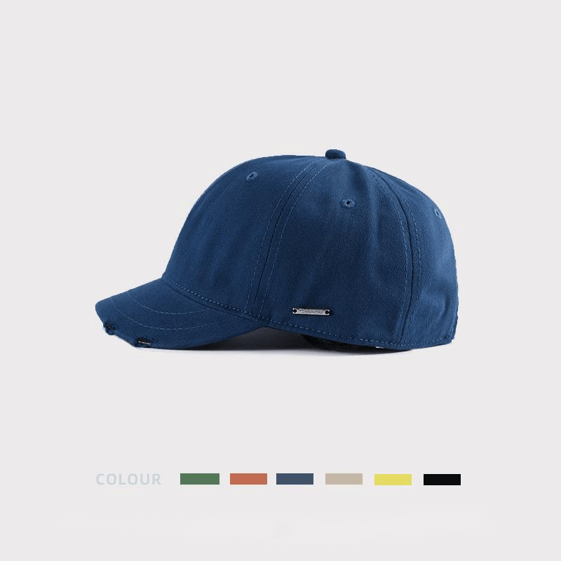 Spring and Summer Short Brim Cap