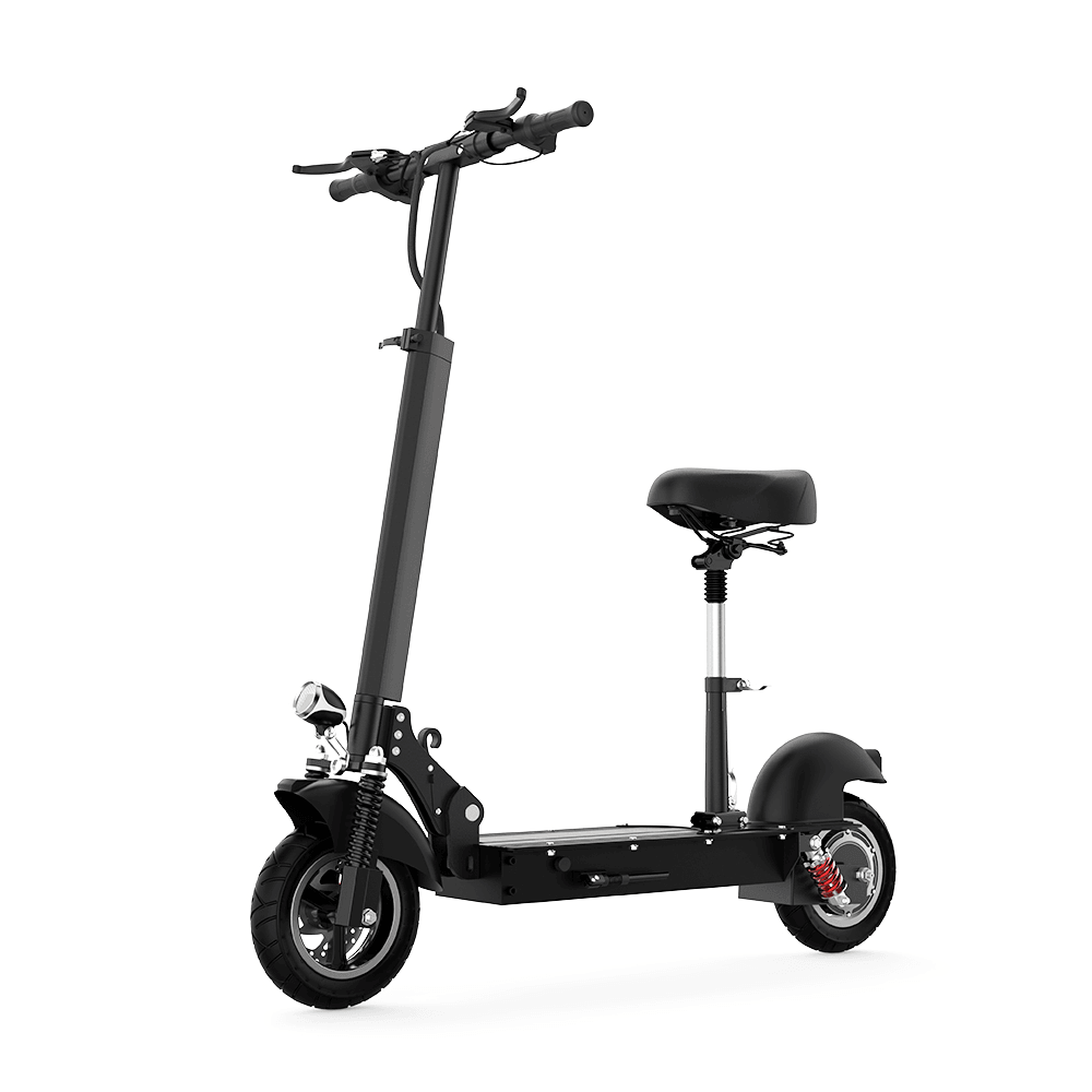 [US Direct] TOODI TD-E202-B 10Inch 48V 15Ah 500W Folding Electric Scooter with Saddle 35Km/H Top Speed 40-50KM Mileage E-Scooter