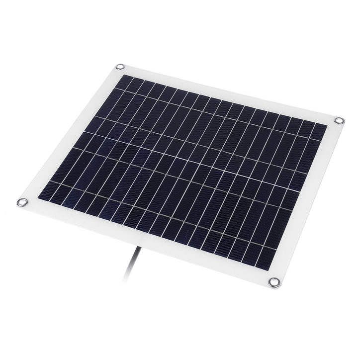 Monocrystalline Solar Panel Solar Powered Panel Kit 2Pcs 5W Bulb with 10A Solar Controller