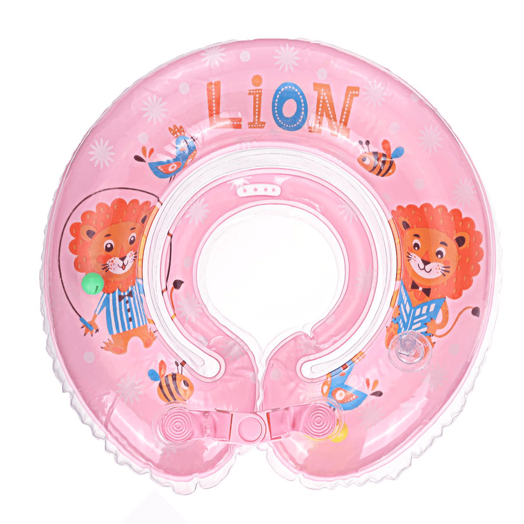 Baby Swimming Neck Ring Tube Baby Safety Infant Float Circle for Bathing Inflatable Swim Circle