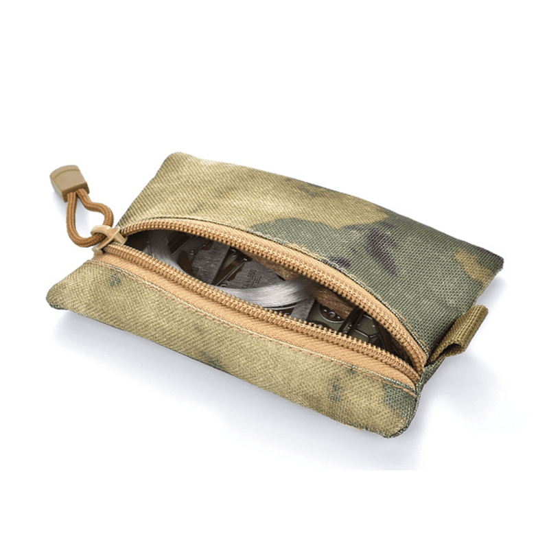 ZANLURE Men Tactical Molle Pouch Camping Portable Storage Bags Belt Waist Pack Bag Small Pocket Running Waist Bag