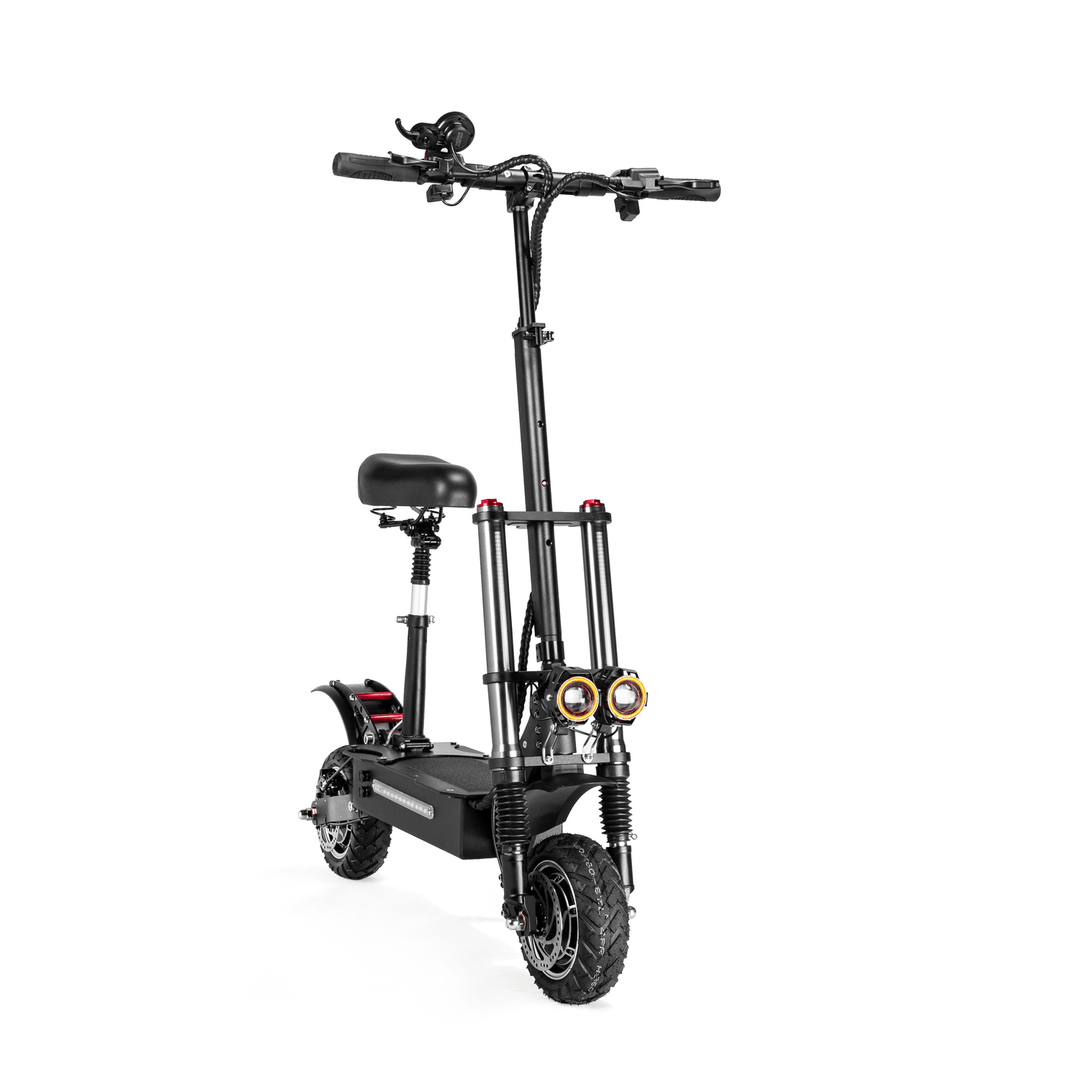 BOYUEDA S3-10 19AH 52V 3200W Dual Motor Folding Electric Scooter 10Inch 60Km/H Top Speed 40-50Km Mileage Range Max Load 200Kg