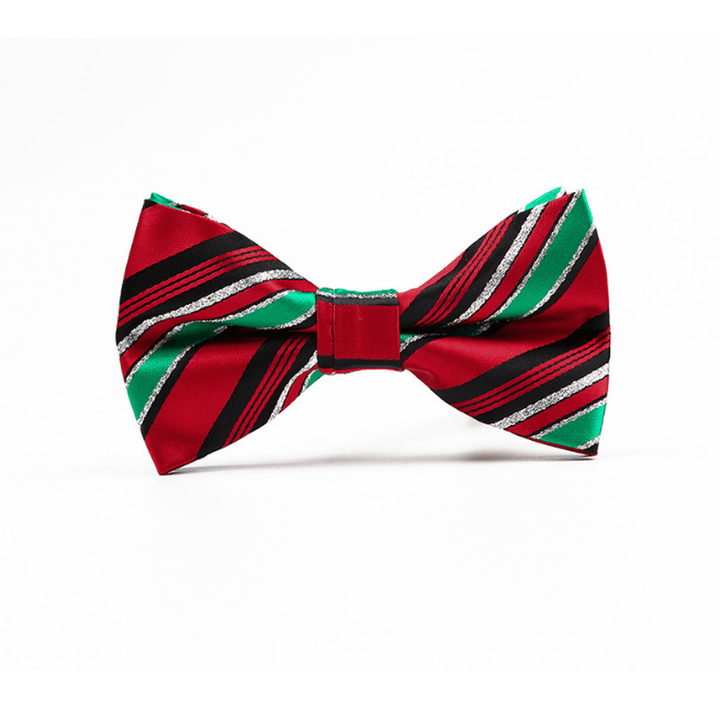 Fashion Casual Men'S Polyester Jacquard Bow Tie