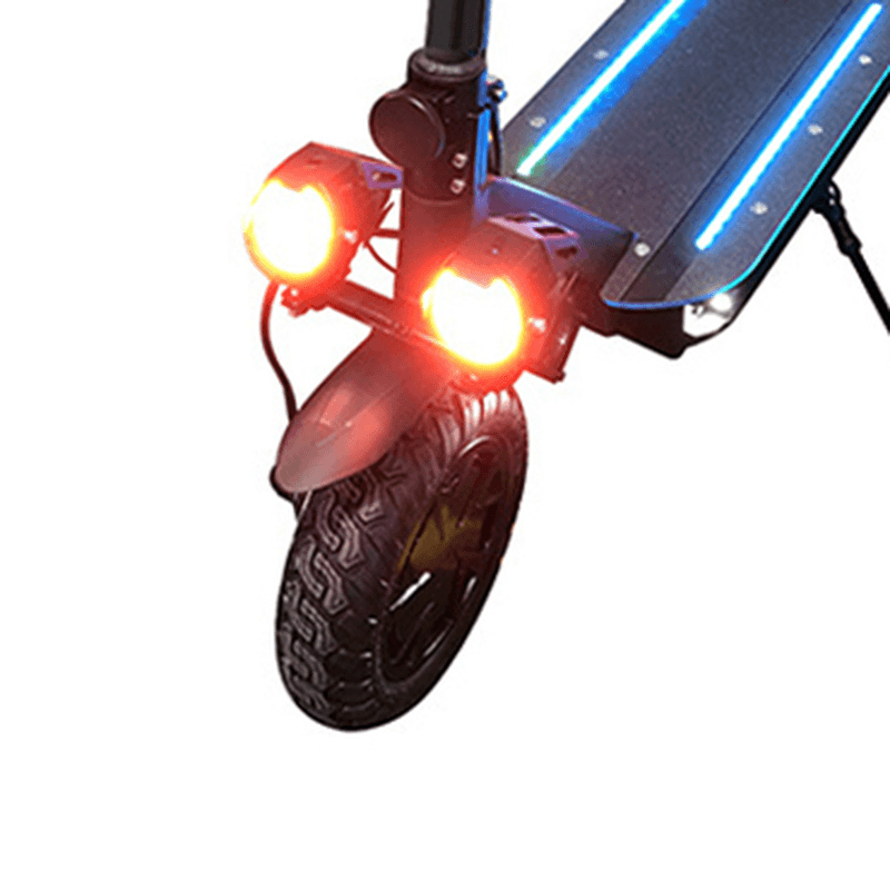 BIKIGHT 1 Pair Electric Scooter Light with Double Headlights High Brightness Night Light Electric Scooter Accessories for ESWING ESM8