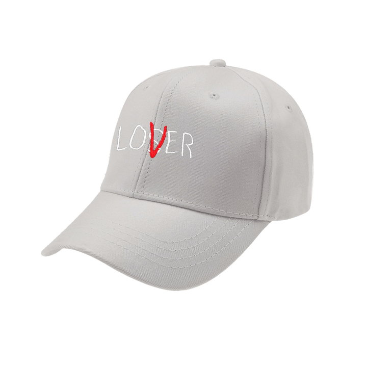 LOSER Letter Embroidery Baseball Hat