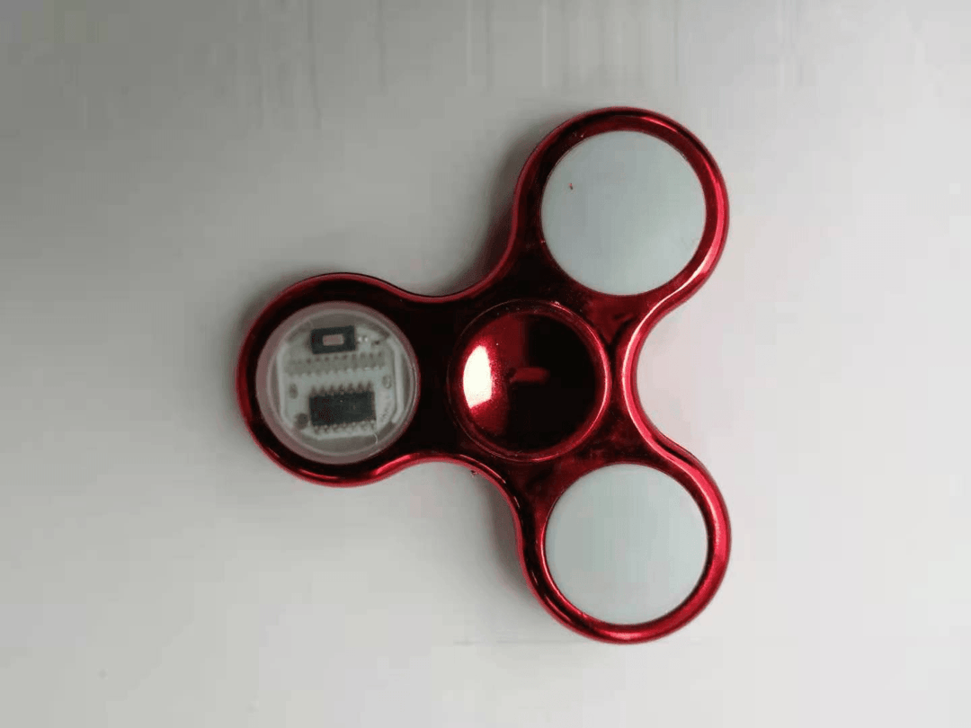 Fingertip Gyro with Light 18 Variable LED Luminous Toy