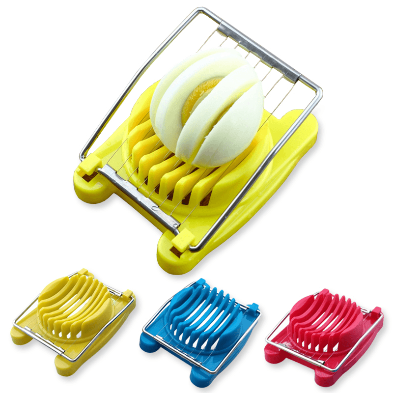 1PC Stainless Steel Cut Egg Slicer Sectioner Cutter Mold Multifunction Eggs Splitter Cutter Kitchen Tools Egg Tool