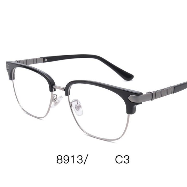 Eyebrow Plate Eye Memory Titanium Frame Glasses Frame