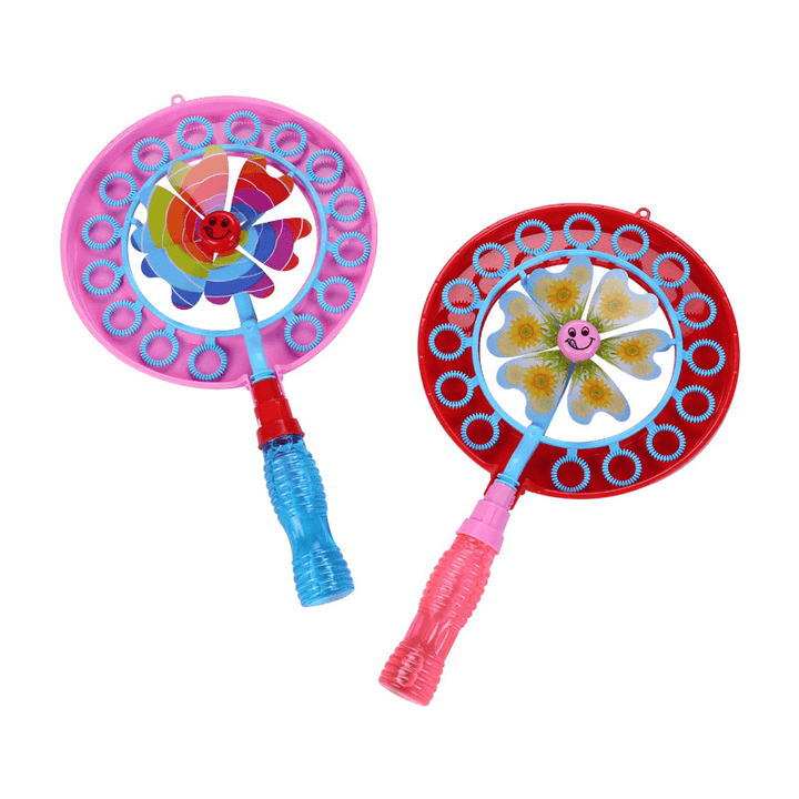 Luminous Windmill Bubble Machine Children'S Toy