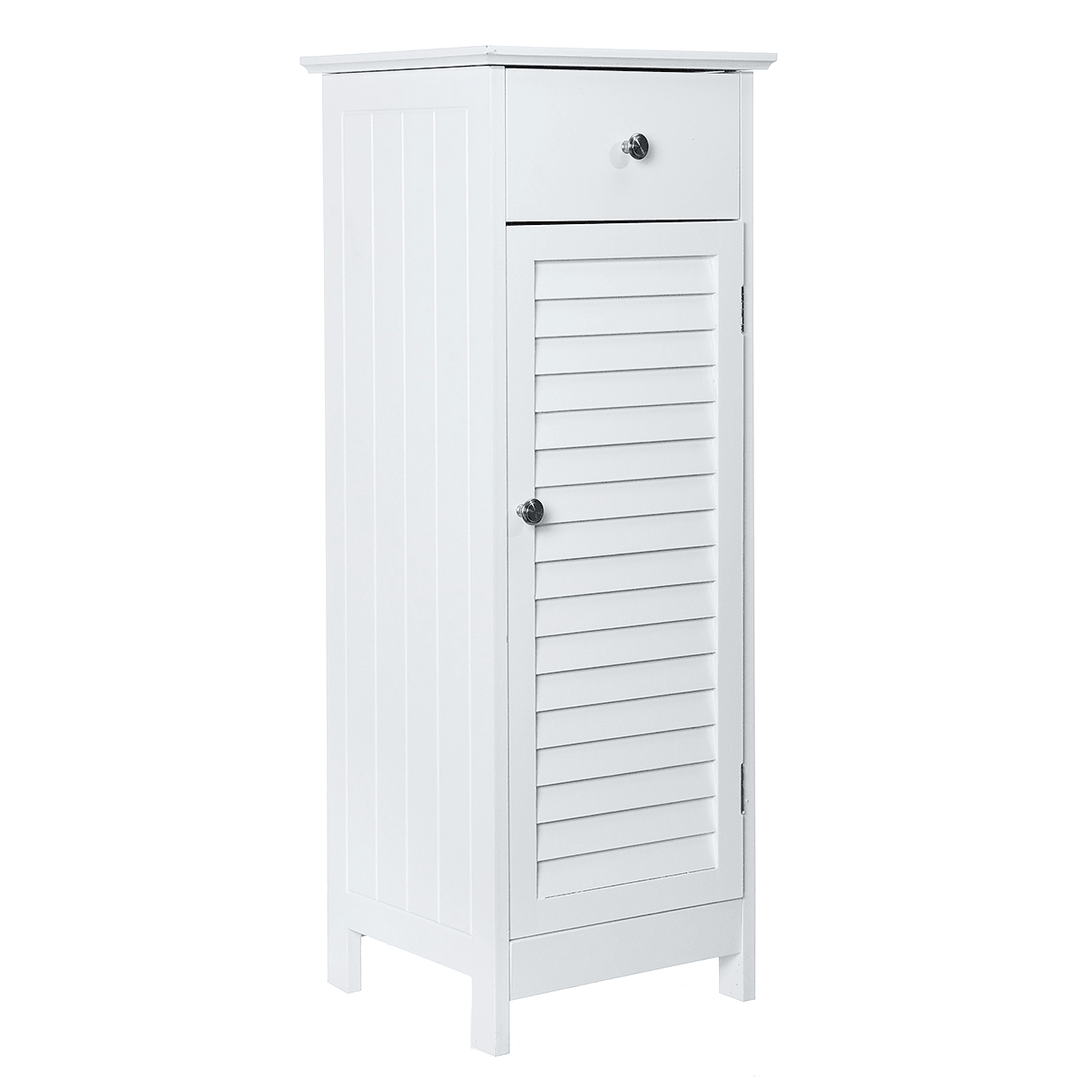 Kingso Wooden Bathroom Floor Cabinet Free Standing Storage Cabinet with Doortall Bathroom Cabinet Storage and Organizer